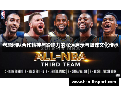 老詹团队合作精神与影响力的深远启示与篮球文化传承 老詹团队合作精神与影响力的深远启示与篮球文化传承